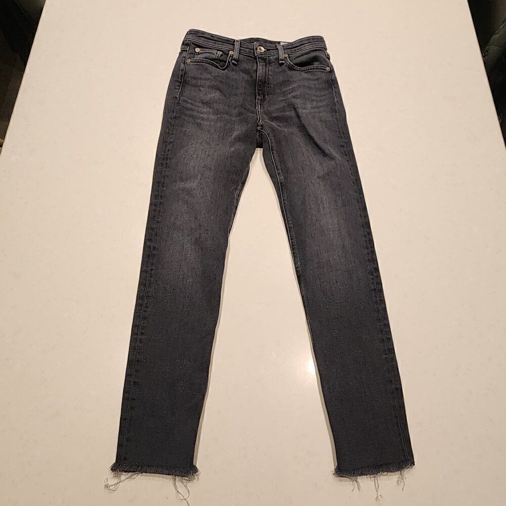 Rag and Bone Nina High-rise Ankle Skinny jeans. Size 25